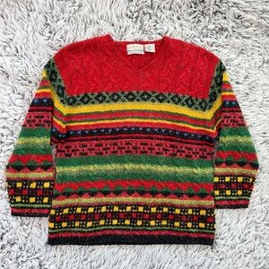 Vintage Sigrid Olsen Sport Sweater - Knitted By Hand